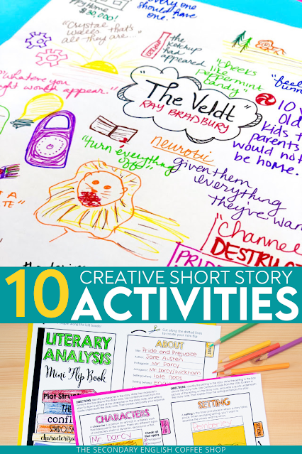10 Creative Short Story Activities for the Secondary ELA Classroom