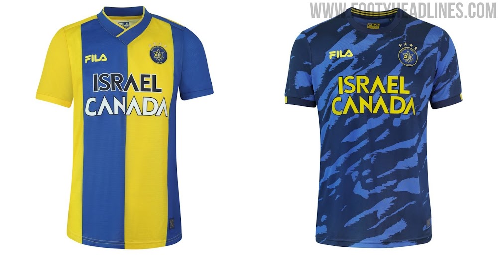 Maccabi Tel Aviv 22-23 Home & Away Kits Released - Footy Headlines