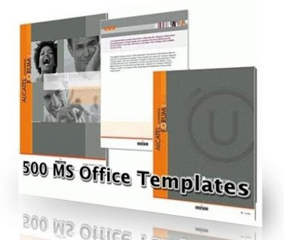 500 Office Templates For Word, Excel and Power Point