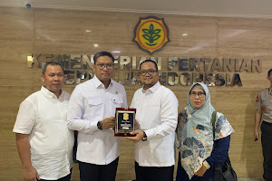  Wakil Wali Kota Tanjungbalai Bertemu Wamentan Bahas Pengembangan Sektor Pertanian dan Penguatan Ketahanan Pangan