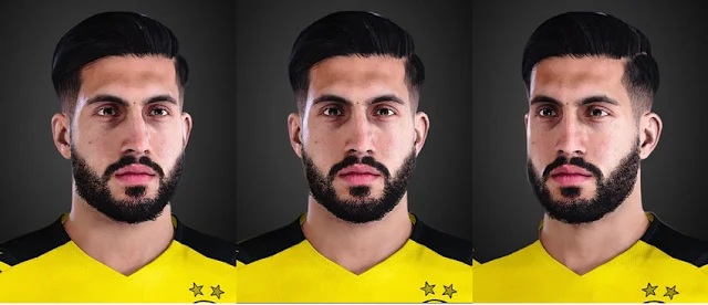 Emre Can Face For eFootball PES 2021