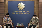 Ketum PD AHY Temui Ketua PP Muhammadiyah