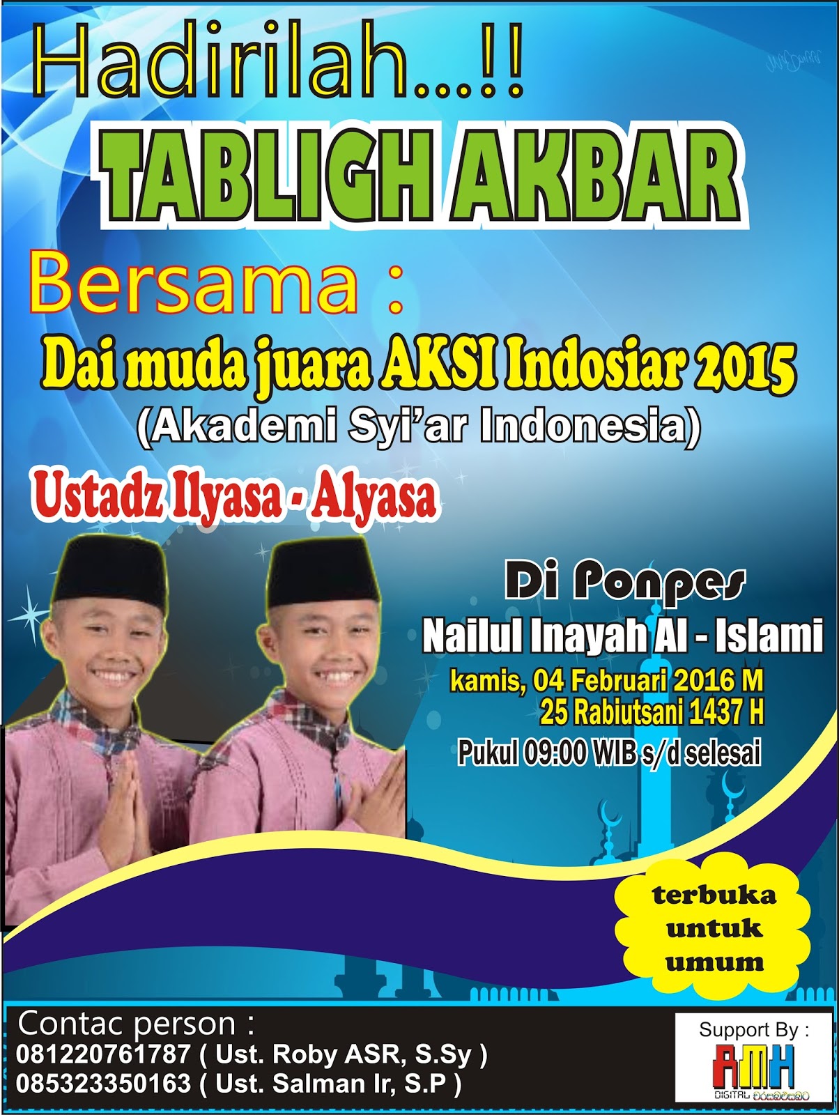 Download Contoh Spanduk Tabligh Akbar.cdr  KARYAKU