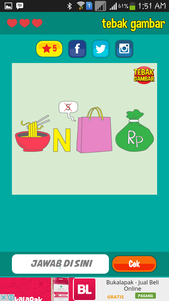Cara Menjawab Permainan Tebak Gambar Semua Level Dengan Benar Idrbizz Com