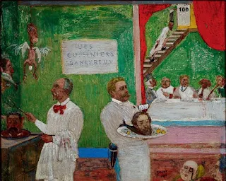 Cocineros peligrosos de James Ensor