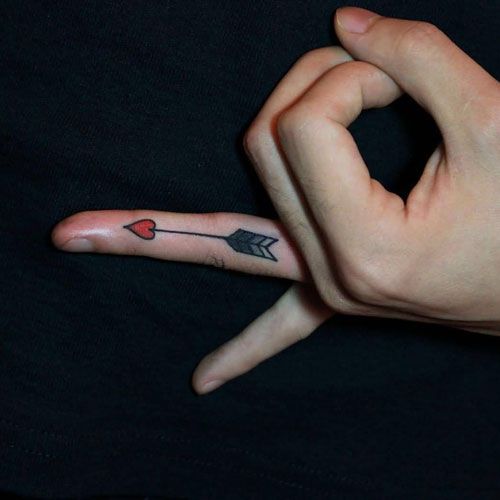 #uniquefingertattoo