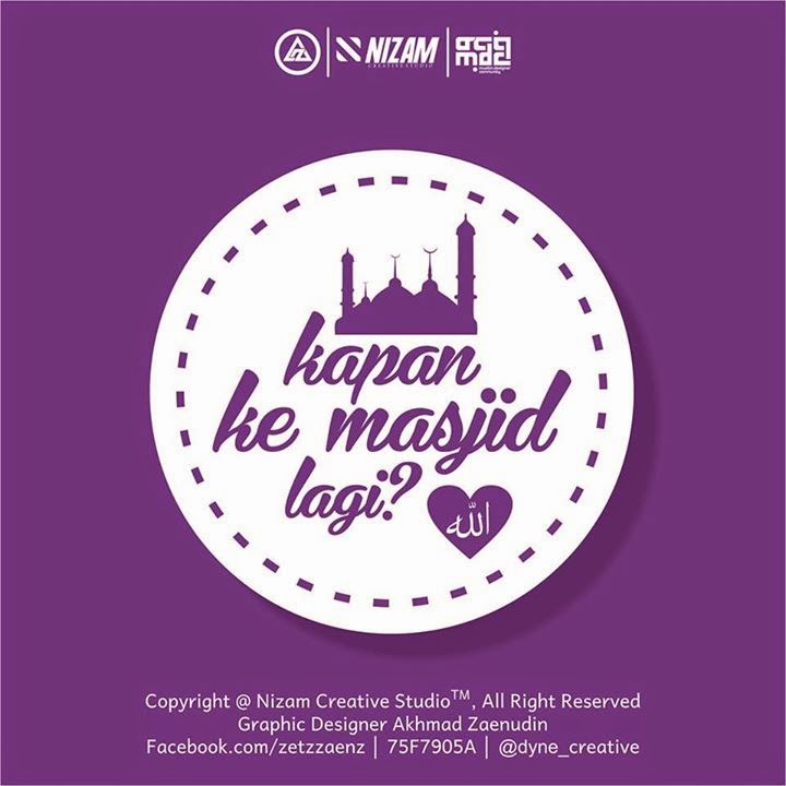 7 Desain  Typography Islami  Desain  Zain