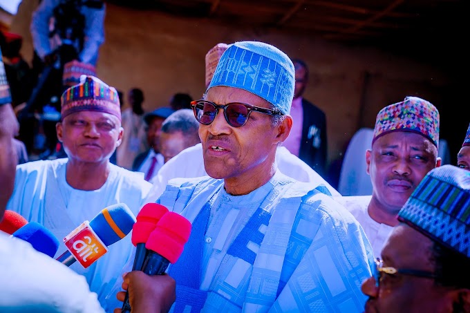 If they give money, collect but vote your candidate - President Buhari advices Nigerians as he casts his vote - Gov polls