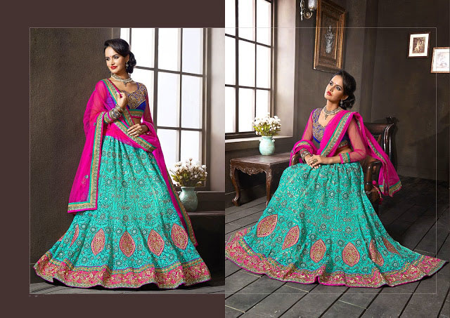 Hottest Stylish Bridal Wear Designer Wedding Dresses Lehenga Choli