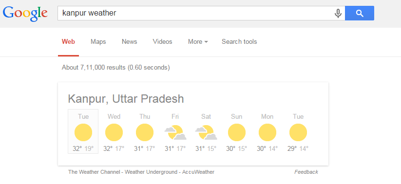 Google Weather