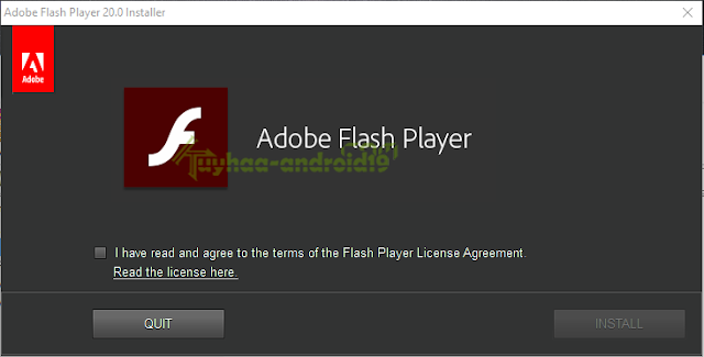 Adobe Flash Player offline terbaru