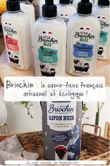 les soins de pour la maison et le corps naturel Made in France de Briochin