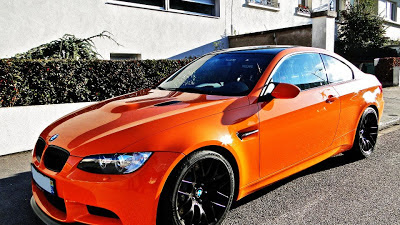 BMW tuning naranja
