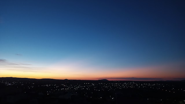 O anoitecer em Bom Conselho é diferenciado