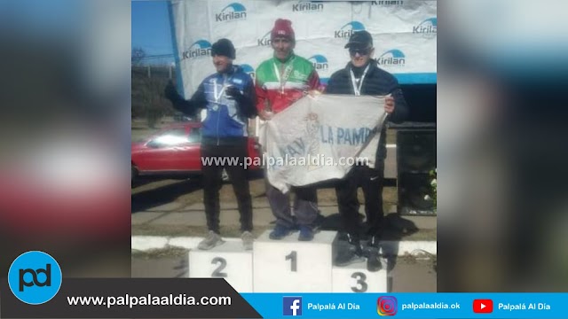 Palpaleño se adjudicó la medalla de oro en el Campeonato Nacional de Atletismo en La Pampa