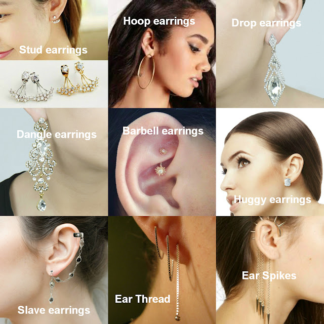 Types Of Earrings