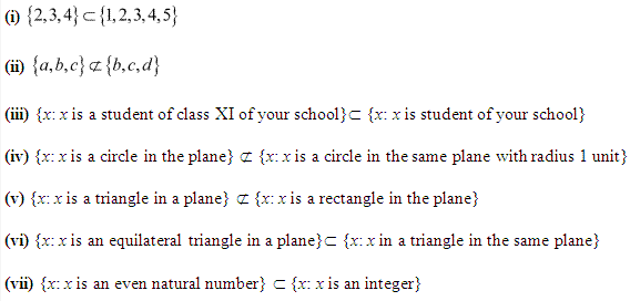 Solutions Class 11 Maths Chapter-1 (Sets)Exercise 1.3