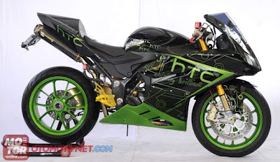 Modif Kawasaki Ninja 250R, 2008 (Jakarta) Kawasaki Ninja 250R, Mengarah Ke Ducati 1199 Panigale