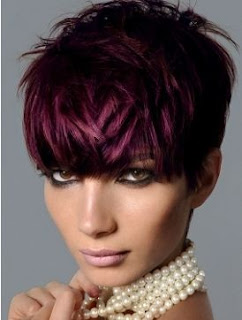 purple hair color trend for winter 2012
