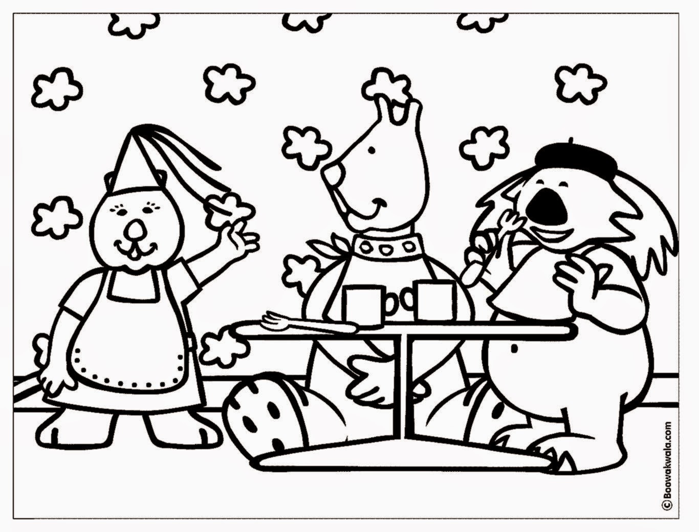 Download February 2015 | Free Coloring Sheet