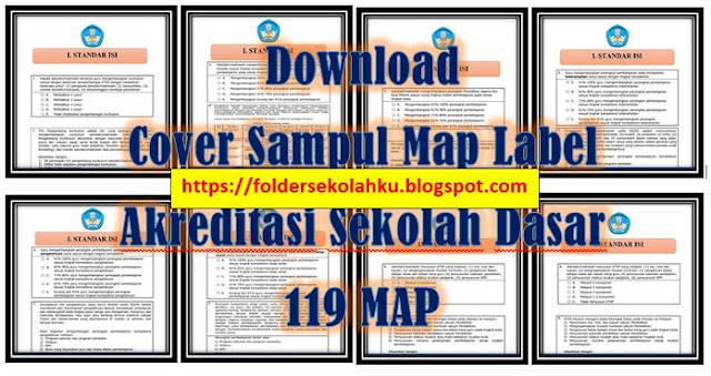Download Cover Sampul Map Label Akreditasi Sekolah Dasar 119 MAP-https://foldersekolahku.blogspot.com/