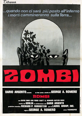 Zombi, locandina italiana