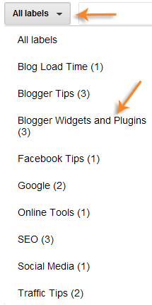 How To Rename Labels in Blog of Blogger?