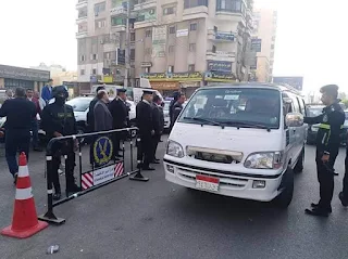 حملة مفاجئة للسائقين لتحليل المخدرات بمدينة طلخا بحضور محافظ الدقهلية ومدير الأمن