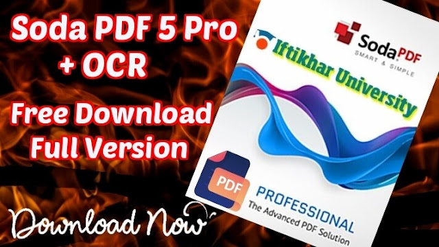 Soda PDF 5 Pro + OCR - Free Download Full Version - Iftikhar University