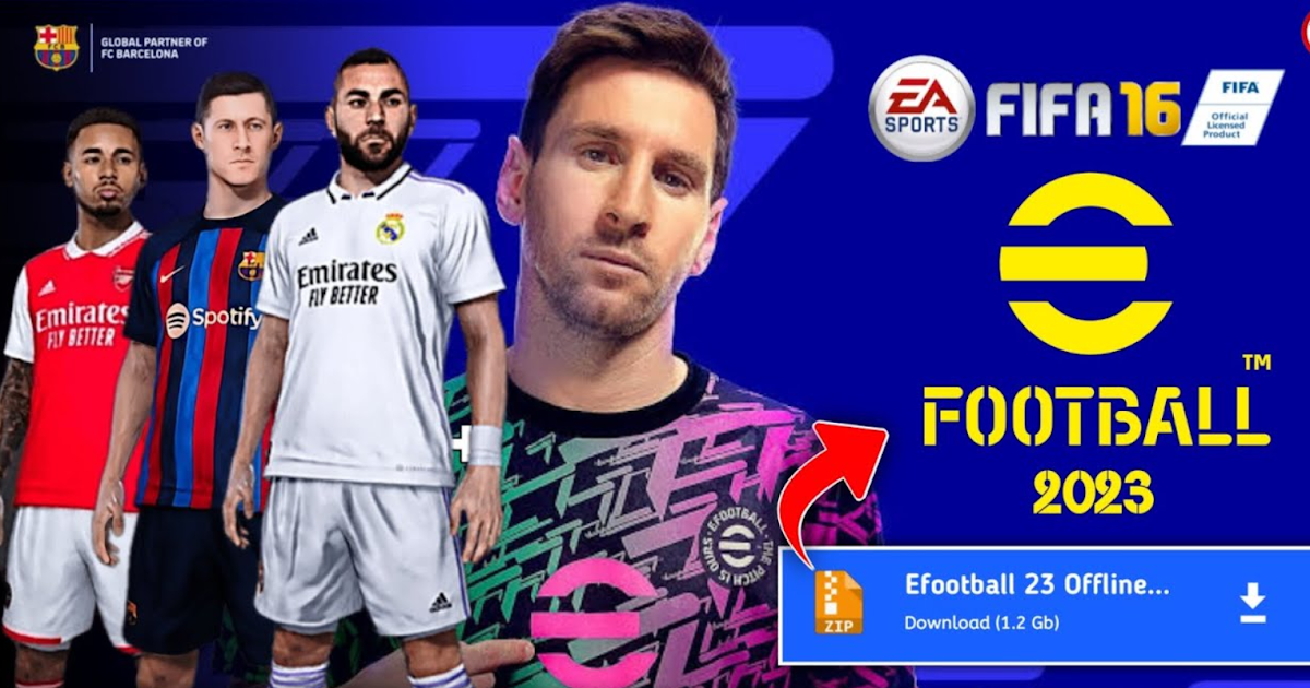 helbrede Fleksibel Kommentér FIFA 16 Mobile Mod eFootball 2023 Android Offline Download
