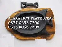 hotplate steak, hot plate steak murah, beli hot plate steak, hotplate steak asaka, jual hotplate steak murah, hot plate sapi, beli piring steak, wadah steak, jual hot plate murah,