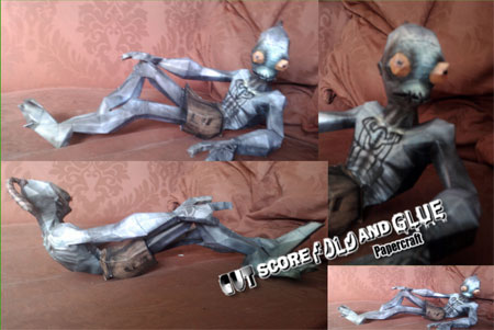 Oddworld Papercraft Abe