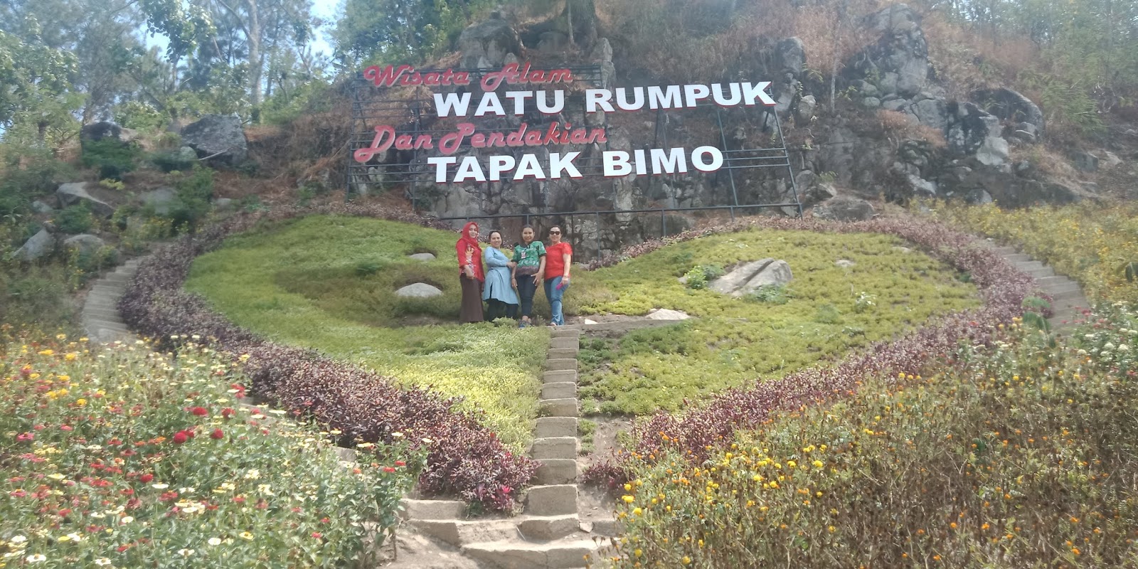 Indahan Destinasi Wisata Watu Rumpuk Indonesia Media Center