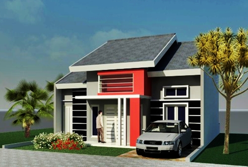 gambar rumah minimalis sederhana 1 lantai model 24