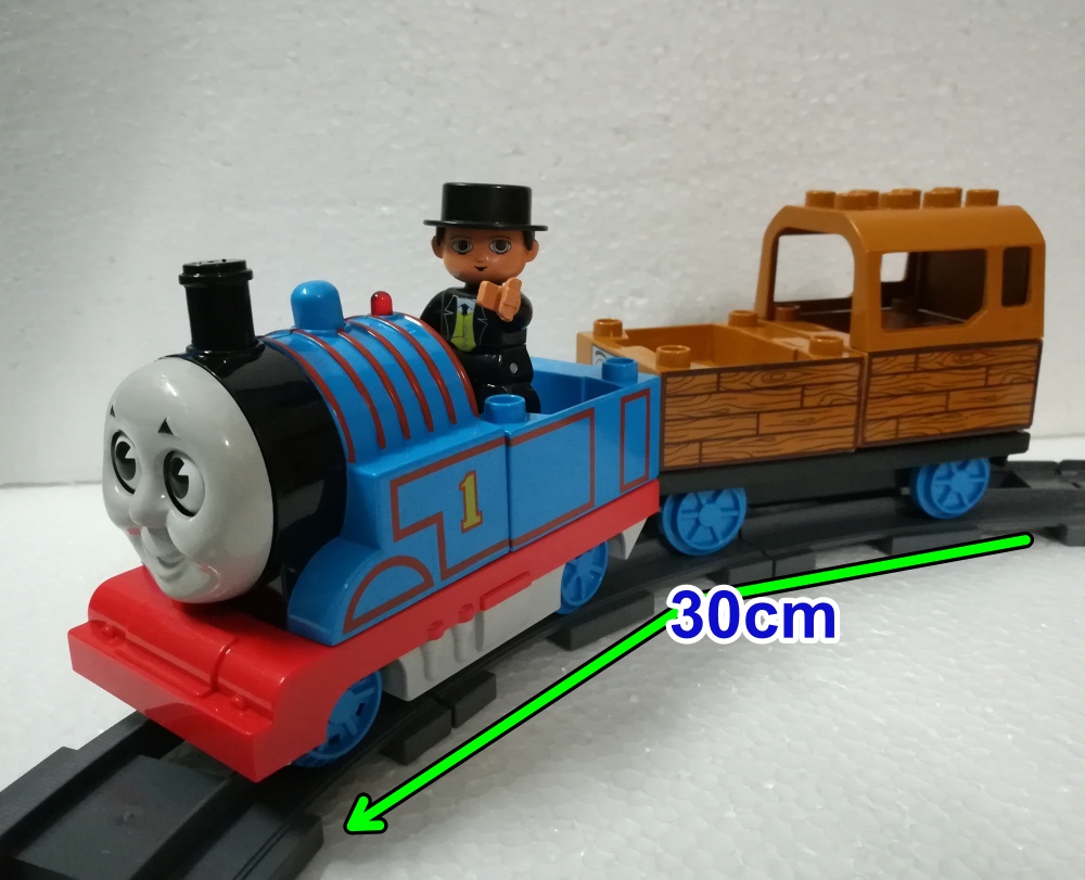 Thomas Train Toy with Track with Light Sound Action