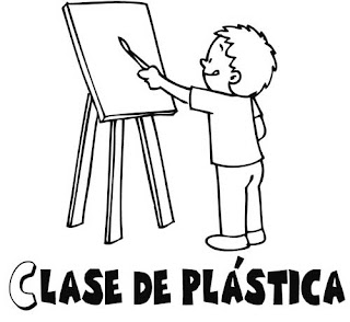 Clase de plástica para colorear