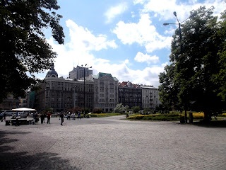 City center Poland Warsaw