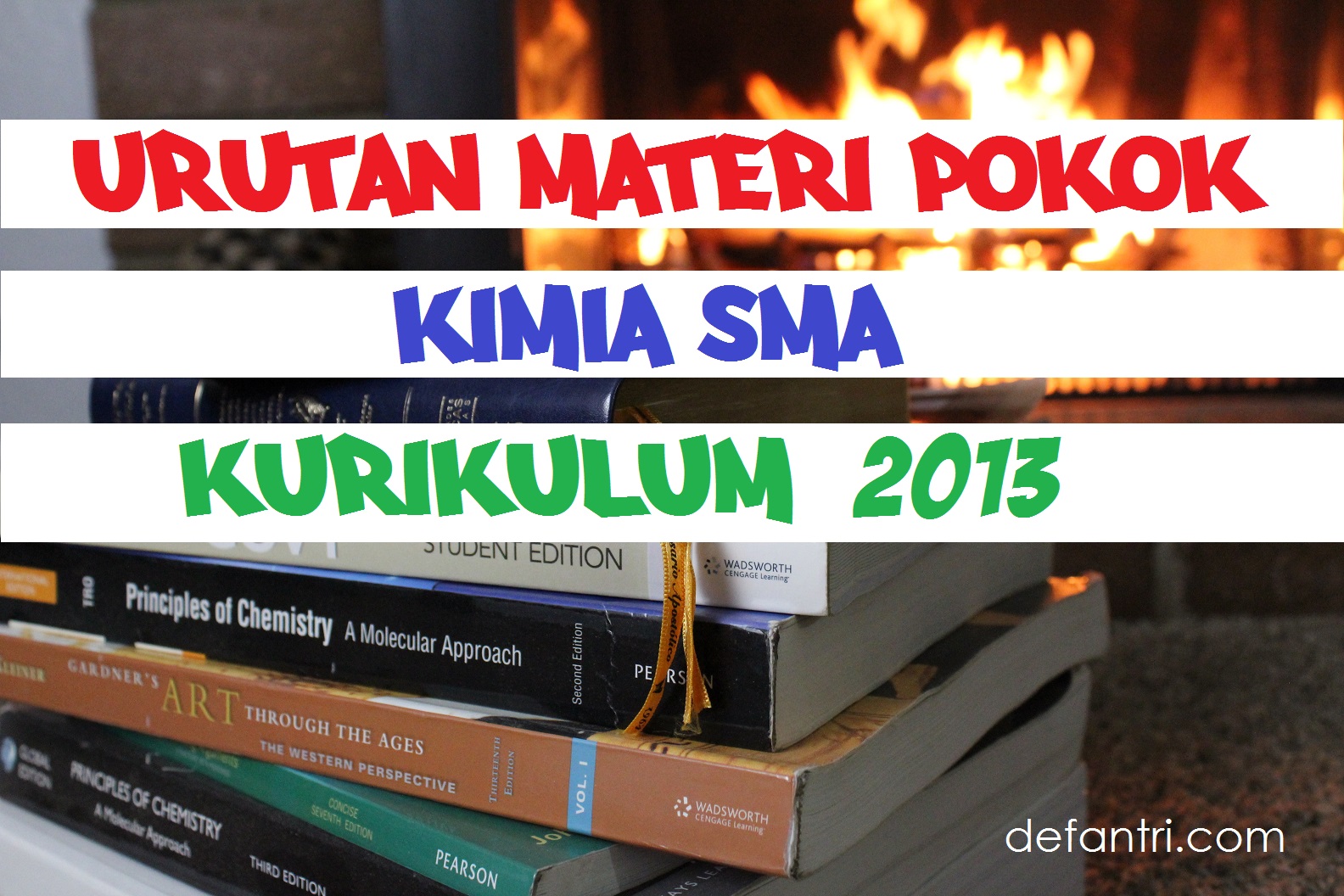 Urutan Materi Pokok Pembelajaran Kimia SMA Kurikulum 2013