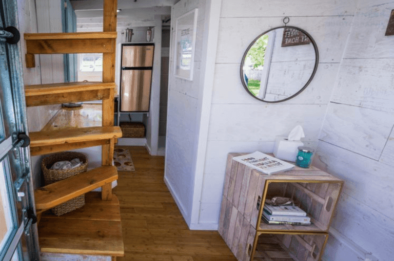 TINY HOUSE TOWN Zionsville Tiny House 200 Sq Ft 