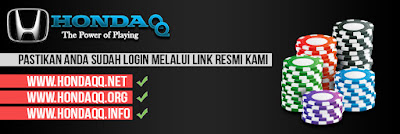 HondaQQ.com Agen Domino 99 BandarQ dan Poker Online Terpercaya