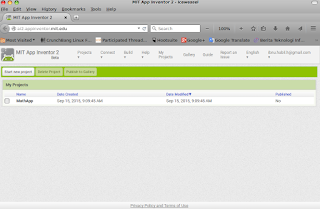 MIT App Inventor