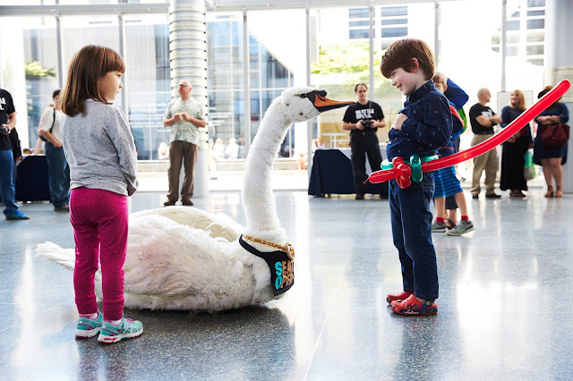 Young guests at Seattle Opera's Summer Fest