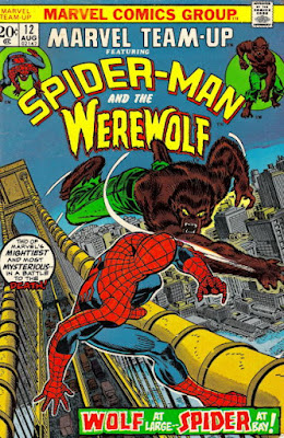 Marvel Team-Up #12, Spider-Man and Werewolf by Night.