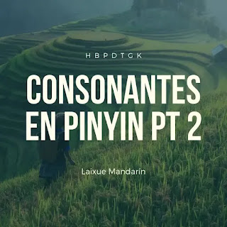 Lección #7: Consonantes en Pinyin Pt. 2