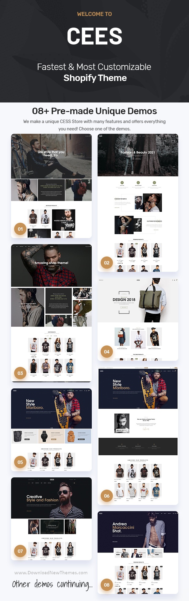 Responsive Multipurpose Shopify Theme