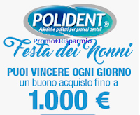 Logo Concorso ''Festa dei Nonni'': vinci buoni spesa o Ticket Compliments fino a 1.000 euro