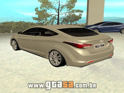 Hyundai Elantra 2012 para GTA San Andreas