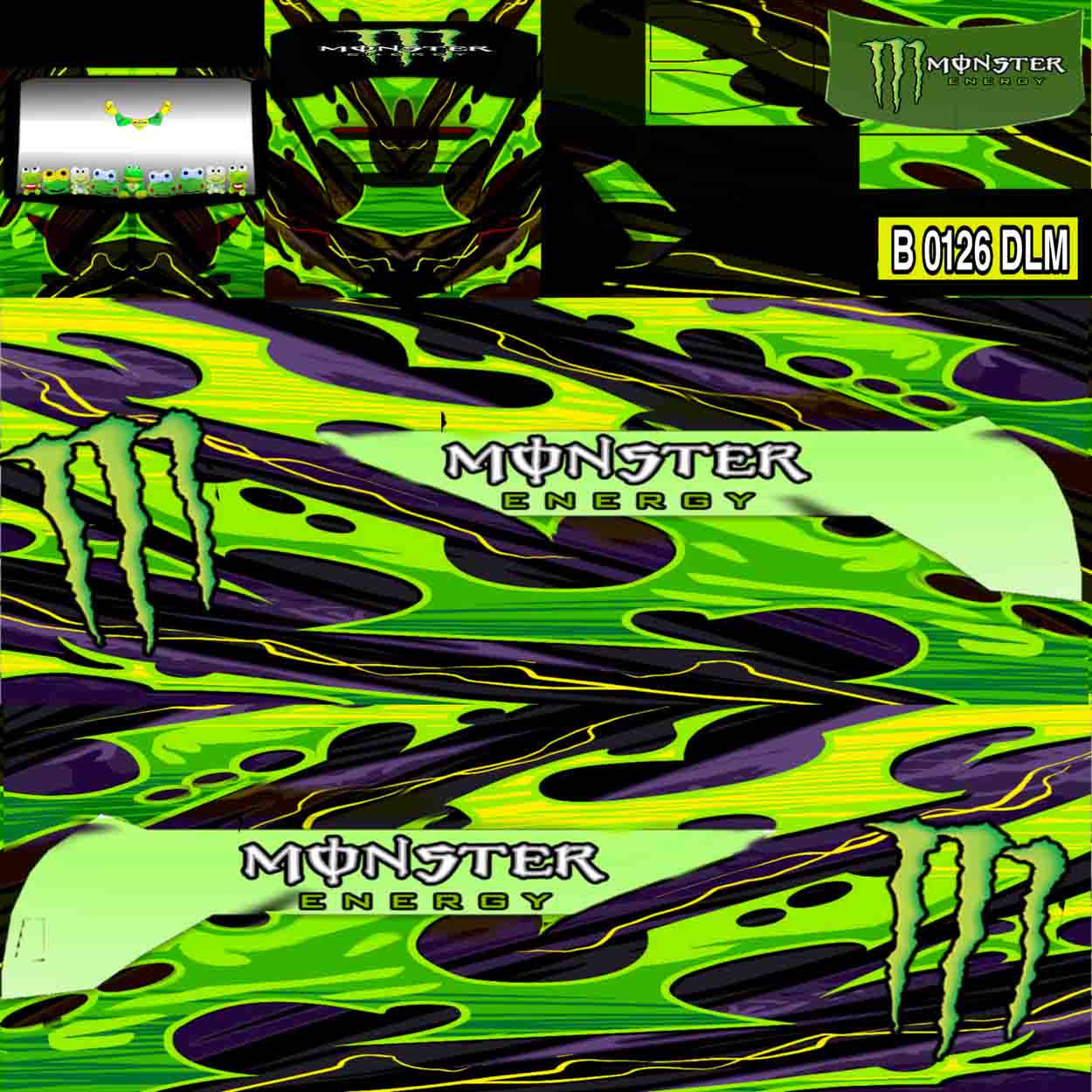 download livery bussid format png monster energy