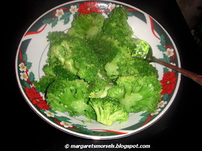 Margaret's Morsels | Broccoli with Lemon