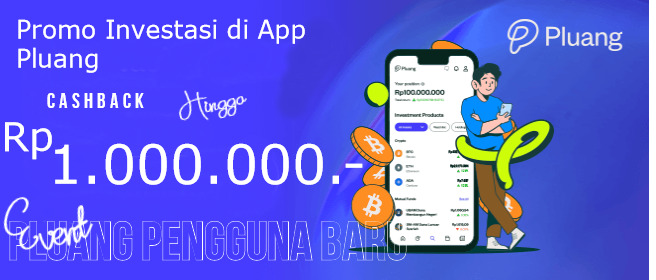 Promo Investasi di App Pluang Cashback Hingga RP1.000.000 Event Untuk Pengguna Baru